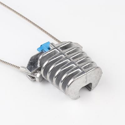 China Low friction to ensure reduce stresses. PA1500 PA2000 PA600 PAM08 Anchor Cable Overhead Tension Clamp, Wire Tension Connector for sale