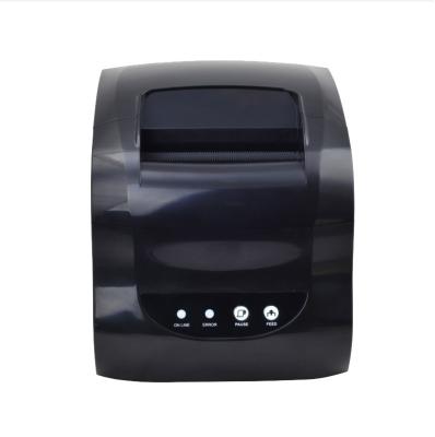 China 3 Inch Direct Thermal Label Black and White Multi-interface Sticker Waterproof Barcode Label Printing Printer 365B for sale