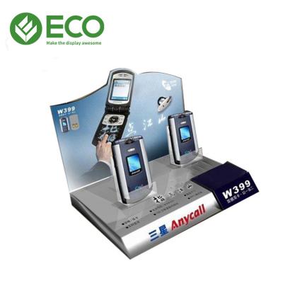 China Customized Cheap Price Counter Shop Acrylic Cell Phone Display Stand Acrylic Display for sale