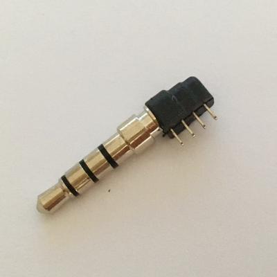 China audio & Video 3.5mm 4 Pole Earphone Jack For PCB Mount Audio Connector for sale