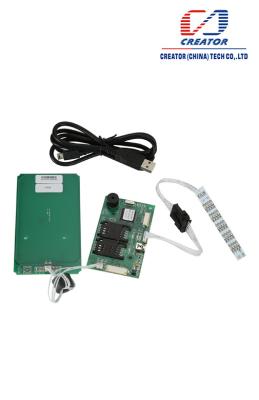 China HF RFID Contactless Smart Card Reader , RF Card Reader With 70mm Reading Distance for sale