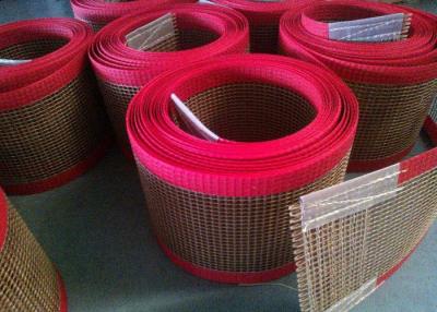 China PTFE polyester mesh fabric , PTFE polyester mesh fabric for conveyor belt / griddling cloth, made by PTFE coated for sale