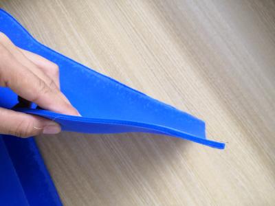 China Blue High Grade Silicone Rubber Sheet 5mm Thick Resistance To Aging for sale