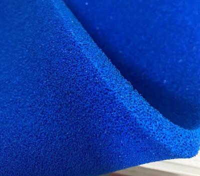 China Silicone Sponge Sheet for Ironning Table Silicone Foam Rubber Sheet with Hardness Options of 10 15 20 25 30 35 40 /-5shore A for sale