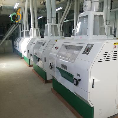 China 40-80t Full Set Automatic Wheat Grain Flour Processing Line Making Machine Mill Plant for sale