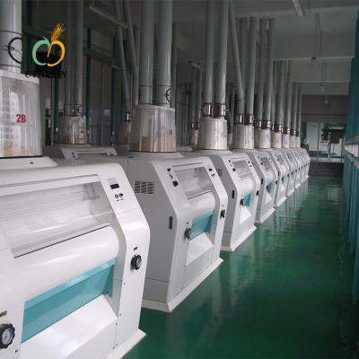 China Automatic Large Wheat Flour Mill Plant Grain Processing Line Machine Crushing Into Flour for sale