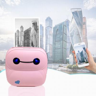 China Smart Black And White Black And White Wireless Phone Photo Printer WiFi Portable Mini Photo Printer For IOS And Android Smartphone for sale