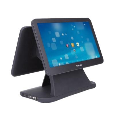 China Hot sale with good quality Android POS system restaurant dual screen 8G EMMC touch screen for sale