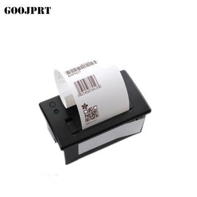 China Black And White Micro Thermal Receipt Printer Cheap 2 Inch 58mm Panel Embedded Printer With RS232/TTL/USB Port for sale