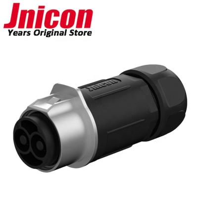 China Circular Power Jnicon MJ32 Waterproof Female 3 Pin Wire Cable Connector for sale