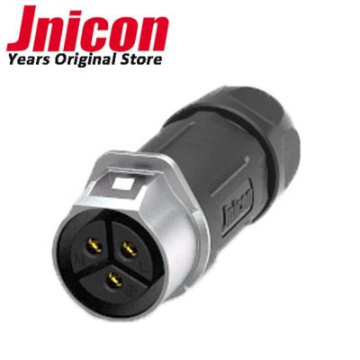 China MJ24 Power Quick Lock 2 3 4Pin 50A Industrial Waterproof Power Cable Connector IP67 for sale