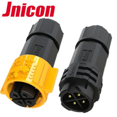 China Circular Automotive Connector M19 2 3 4 5 6 8 9 12 16 Plastic Male Female 18 Pin Wire Waterproof Connector for sale