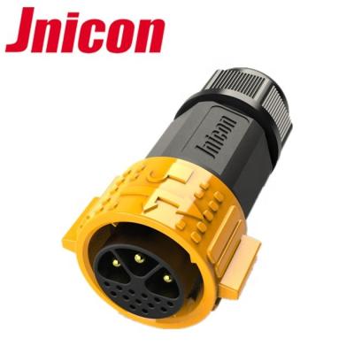 China Jnicon Automotive M25 Outdoor Waterproof 3 Plug And Socket Power 13 Waterproof Signal Connector IP67 for sale