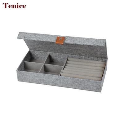 China Modern Luxury Watch Jewelry Storage Furniture Box Packaging Cosmetic Makeup for sale