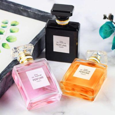 China Wholesale 50ml Cosmetic Clear Gold, Bulk Luxury Empty Oil Spray Bottle Black Glass Refillable Perfume Bottles for sale