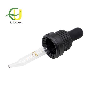 China Non Spill 18mm 20mm 22mm 24mm C&TE Good Quality Plastic Dropper for sale