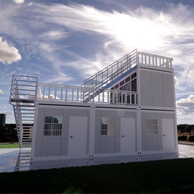 China Modern New Design Container Mobile Expandable Container Houses China Folding Detachable Living Flatpack Prefab Portable ContainerHouse for sale