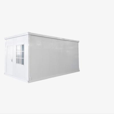 China Apartment Steel Building Flat Pack Transport Prefabricated Sandwich Panel Prefabricated Container Folding Portable Container House for sale