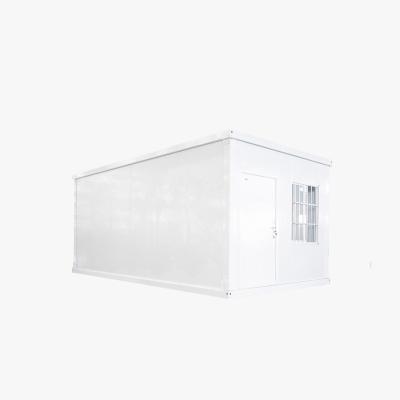 China Apartment 20 Ft New Trended Foldable Z Shape Folding Prefabricated Expandable Prefab Modular Steel Flak Pack Container House for sale