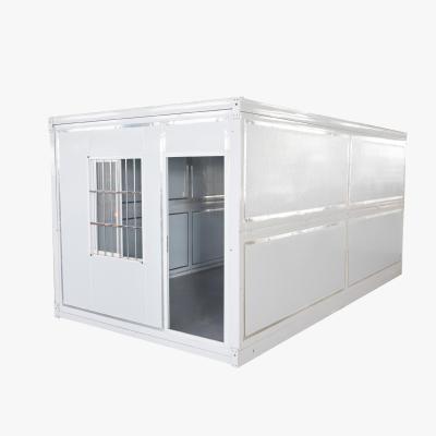 China Apartment Prefabricated Folding Container House Home Mobile Portable Foldable Collapsible Container House Office Storage Shop Hotel for sale