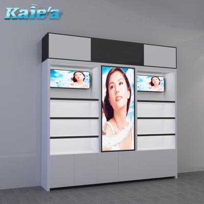 China Factory Modern Cosmetic Store Design Cosmetic Display Showcase for sale