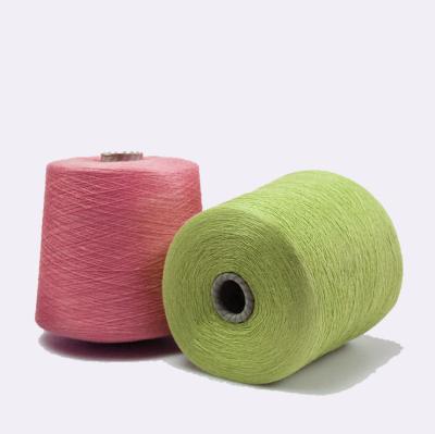 China Anti-bacteria Polyester Yarn Cotton Like 2/32 100%Polyester Yarn for sale