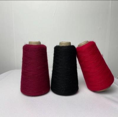 China Anti-static Eco-Friendly Cotton Blend Wool Rabbit Fancy Yarn Knitting Yarns for sale