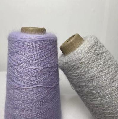 China Antistatic Hot Sale 2/24Nm Wool Blended Yarn Color Dotted Anti Pilling Cotton Yarn for sale