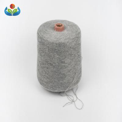 China 3/68 nanometer anti-static wholesale soft cheap fancy yarn for cashmere scarf high quality 100% worsted cashmere yarn for sale