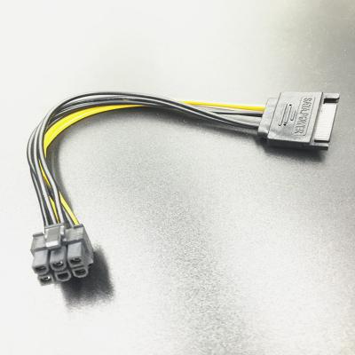 China Other SATA 6 Power To PCIE Power Cable for sale