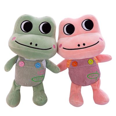 China New Original New Sale Original Plush Small Frog Doll Creative Hot Toy Small Frog Doll School Bag Super Cute Hanging Doll For Friend Girl for sale