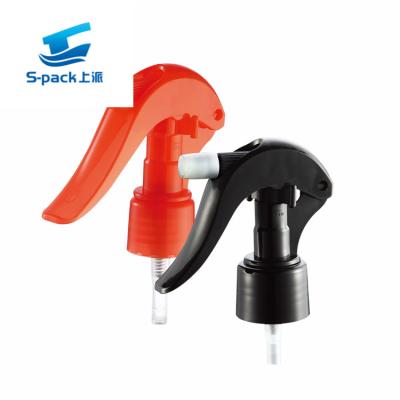 중국 24/410 Plastic Mist Pump Sprayer Nozzle Black Mini Trigger Sprayer 판매용