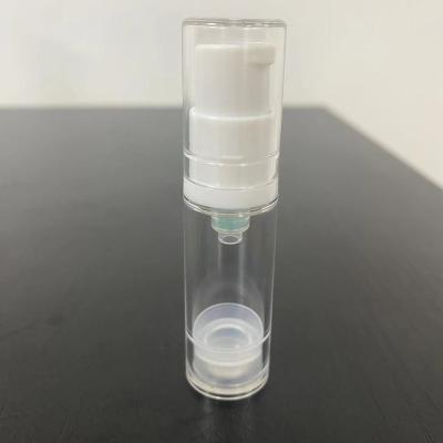 China 5 ml de Loção Flascas de bomba sem ar de plástico Cosmético Flasca de loção AS material à venda