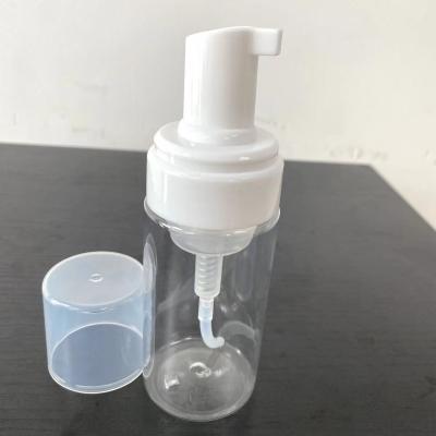 China Natural 100ml PET Bottle With Foam Pump For Clean Shoes  and Shampoo Body Lotion for sale