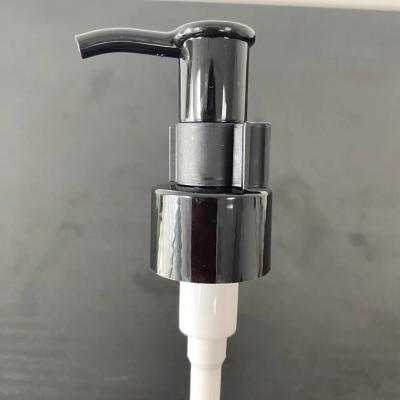 중국 28 410 Black PP Plastic Hair Oil Pump Bottle Essential Oil Cosmetic Dispenser Pump For Daily Use 판매용