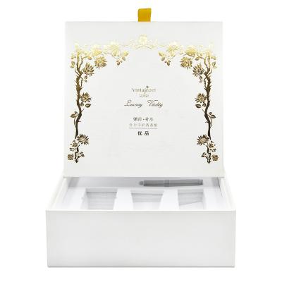 China Recyclable Wholesale Custom Printed Luxury Perfume Box Paper Empty Bottle Gift Box Packaging Perfume Box for sale