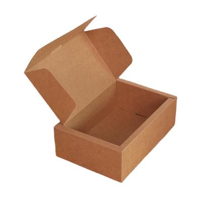 China Recyclable Wholesale Custom Printed Packaging Gift Boxes Clamshell Lid Kraft Paper Boxes Flower Gift Box for sale