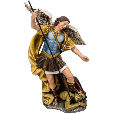 China Wholesale Europe High Quality Resin Figurine Polyresin Religious St George Statues for sale