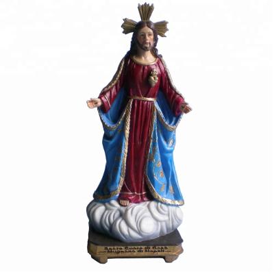 China Wholesale Customized Religious Polyresin Jesus Statue From Europe for sale