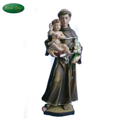 China Custom catholic polyresin religious St Anthony statue from Europe for sale