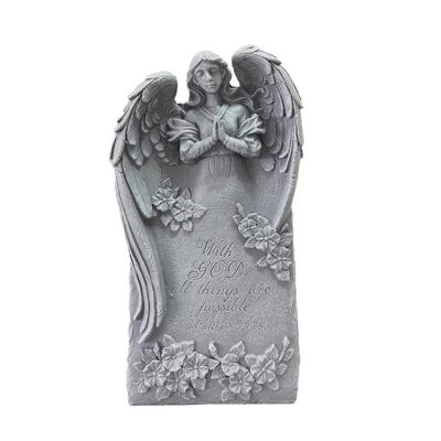 China Beautifully Resin Angel Sculpted Stone Cement Board from Europe for sale