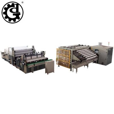 China Factory Accumulator Toilet Paper Rewind Kitchen Paper Roll Machine Production Line for sale