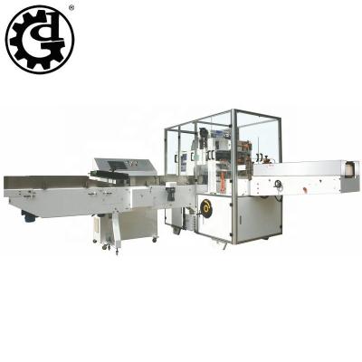 China Automatic High Speed ​​Packing Machine Plastic Sheet Facial Tissue Paper Package Sealing Machine for sale