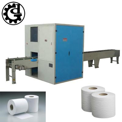 China Full Automatic Cutting Machine Toilet Paper Roll Log Saw Machine Price Kitchen Towel Roll Cutting Machine for sale