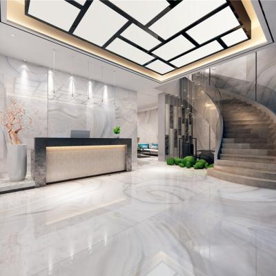 China Largest Size Modern Rectangular Porcelain Polished 24x48 Floor Tile for sale