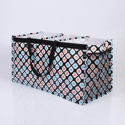 China Viable Portable Nonwoven Organizer Cute Foldable Storage Box For Car Trunk Home Outside for sale