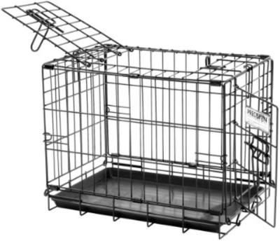 China High Quality Designed Dogs Pet Products Two Door Pet Cage Pet Room 19 Inch For Cat Dog Living for sale