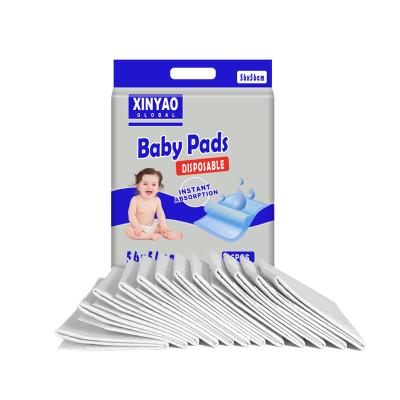 China Amazon Hot Sale Baby Pads Sexy Plain Weave Diapers With Good Quality for sale