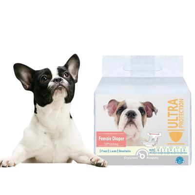 China Low Price Stored Absorbent Disposable Pet Diaper Baby Dog Diapers For Dogs for sale