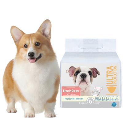 China Stocked Dog Diaper Amazon Factory Wholesale Dog Envelope Base Mens Womens Disposable Dog Diaper for sale